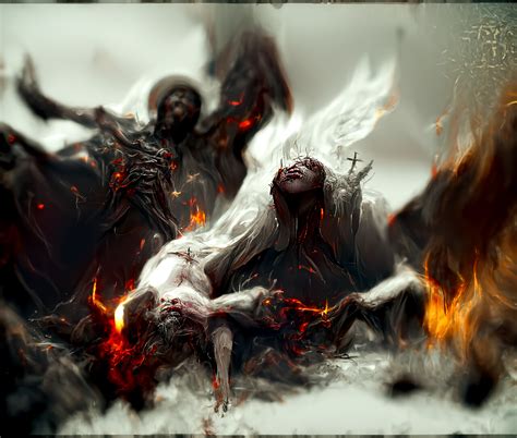 ArtStation - Souls falling to Hell | Artworks