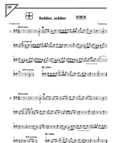 Soldier Soldier Sheet Music By Traditional Nkoda Free 7 Days Trial