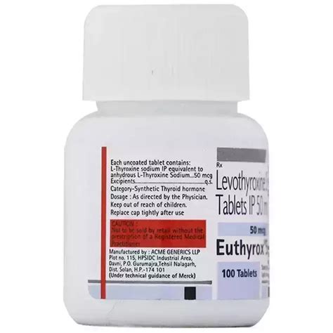 Euthyrox Tablet Uses Price Dosage Side Effects Substitute Buy