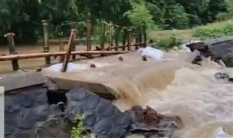 Tanggul Sungai Piji Dan Dawe Kudus Jebol Ratusan Rumah Dan Puluhan