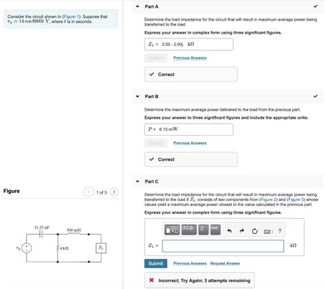 Solved PartA Consider The Circuit Shown In Figure 1 Chegg