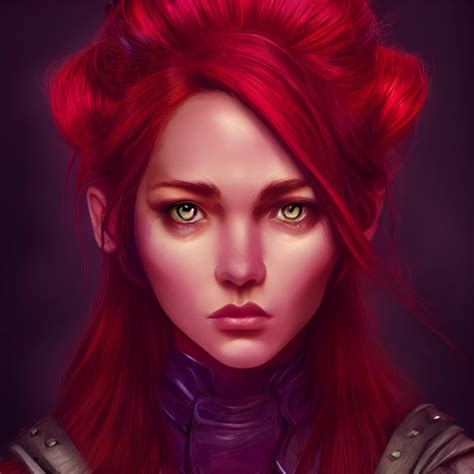 Dungeons And Dragons Female Artificer Red Hair Midjourney Openart