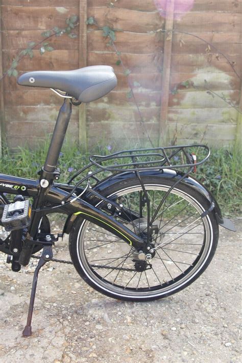 Lightweight Black Dahon Vybe D7 Aluminium Folding Bike 20 Wheels 7