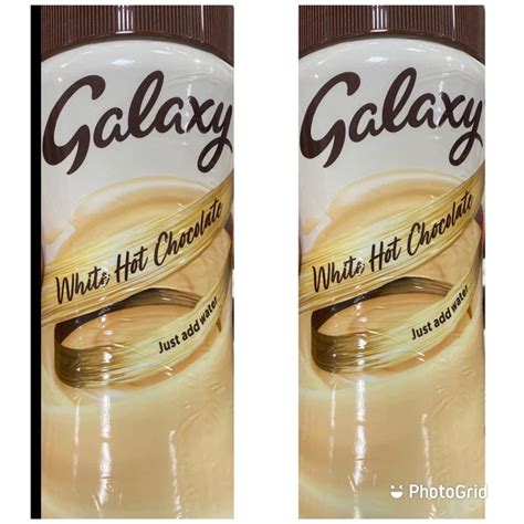 2 X TUBS Galaxy White Hot Chocolate Instant Choc Drink Just Add Water 300g 11 90 PicClick UK