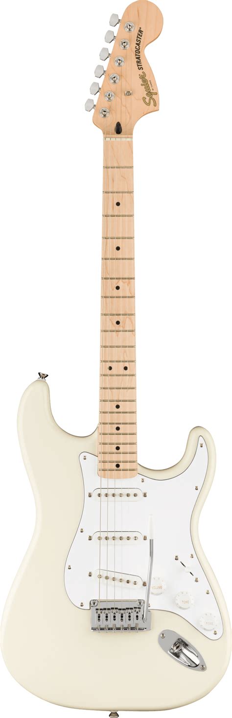 Fender Squier Affinity Stratocaster Olympic White Ebay