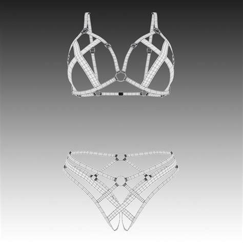 Lingerie D Model By Rumend