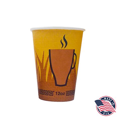 FC HC Printed Oz Poly Coated Paper Hot Cups Cs Wholesale Distributor Of Food