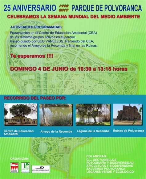 25º ANIVERSARIO PARQUE POLVORANCA 1992 2017 Asociación Vecinal San