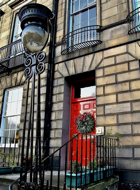 Robert Louis Stevensons House Heriot Row Edinburgh Photograph By