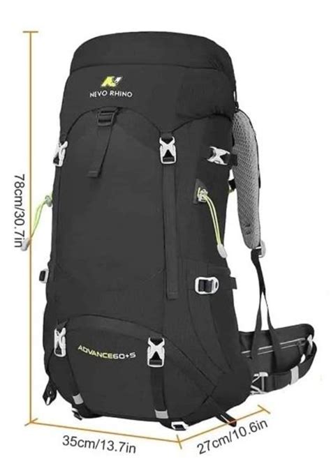 Size of a typical hiking backpack [14]. | Download Scientific Diagram