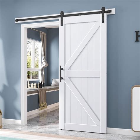 Amazon Easelife In X In Sliding Barn Door With Ft Barn Door