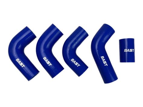 Патрубок радиатора ГАЗ 3302 дв.405 (к-кт 5 шт.силикон) BAST арт. BC3302 ...