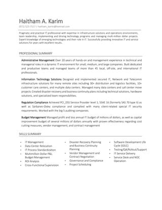 HK Resume PDF