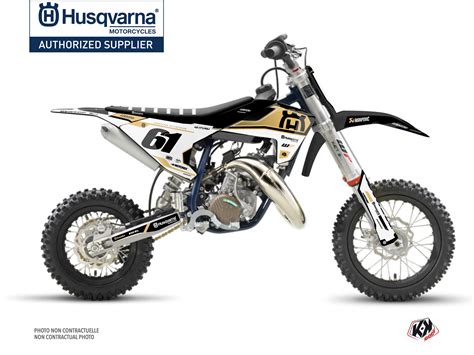 kit déco motocross husqvarna d skt sable série Kutvek