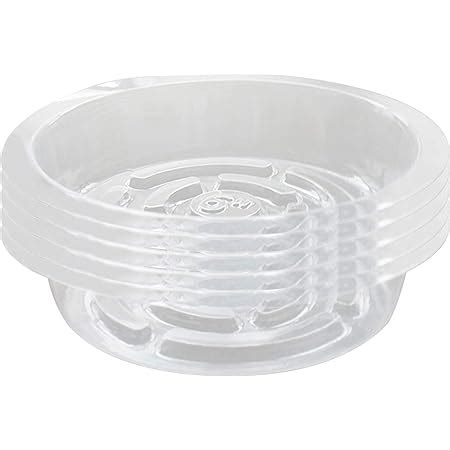 Amazon Idyllize Pieces Of Inch Clear Thin Deep Plastic Plant