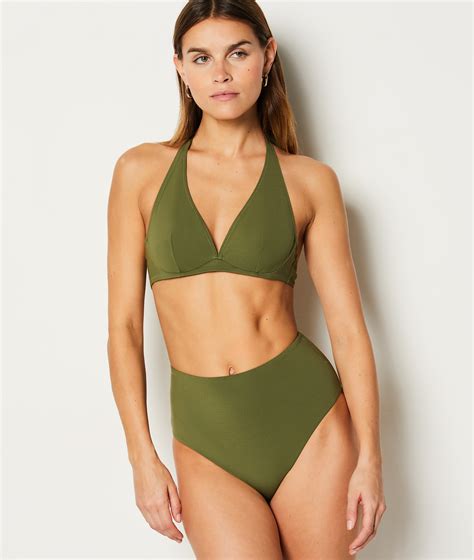 Braguita De Bikini De Talle Alto SCULPT KAKI ETAM