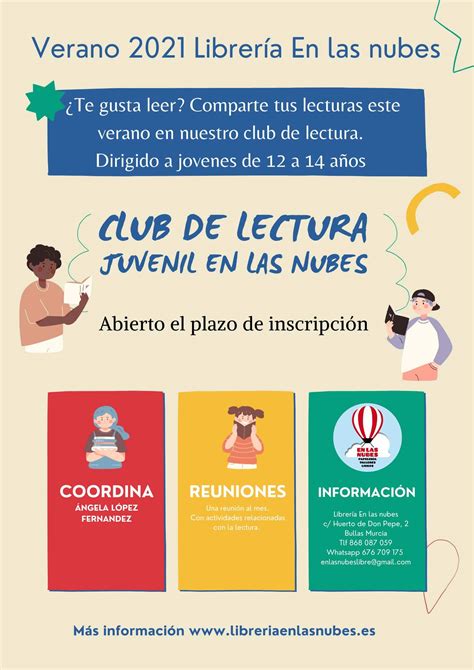 Club de lectura archivos Librería En las nubes