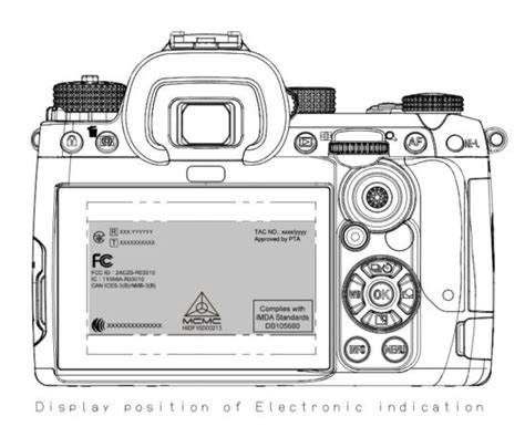 The Pentax K New Flagship APS C DSLR Camera Passed FCC Certification