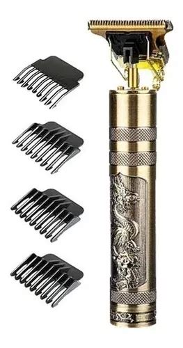 Maquina T Dragon Retro Ultra Afiado Barba Profissional Gold Frete Gr Tis