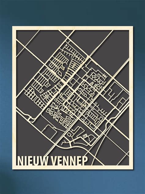 Citymap Nieuw Vennep Kopen Hout Kado Nl