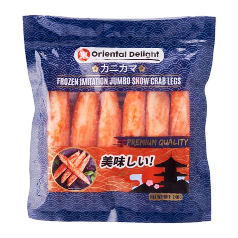 Oriental Delight Imitation Jumbo Snow Crab Leg Frozen Lazada Singapore