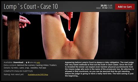 ElitePain Lomp S Court Case 10 Full HD 1080p Elite Pain BDSM Ep