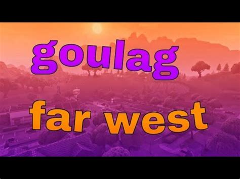 2v2 dans mon goulag far west sur fortnite créatif YouTube