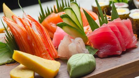 Sashimi Menu Sushi Familie