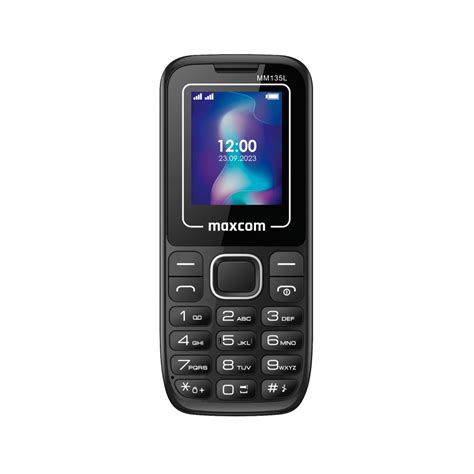 Telemóvel Maxcom MM135L Dual SIM Preto Azul