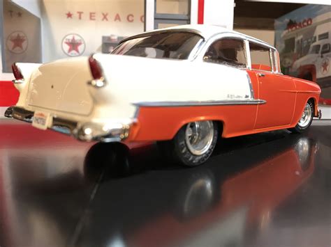 1955 Chevy Bel Air Sedan Plastic Model Car Kit 125 Scale