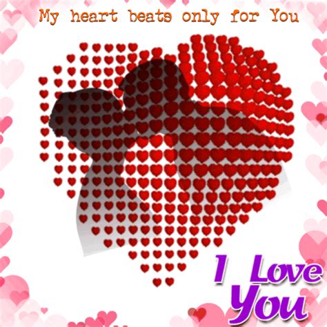 My Heart Beats Only For Free I Love You Ecards Greeting Cards 123