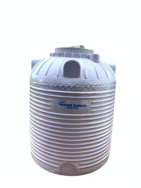 LDPE White 3 Layer 750L Water Tanks DOODH GANGA At Rs 4 2 Litre Water