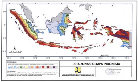 Peta Sebaran Tsunami Di Indonesia Newstempo