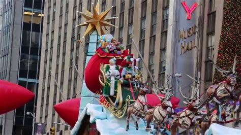 Santa Claus Macys Thanksgiving Day Parade 2013 Youtube