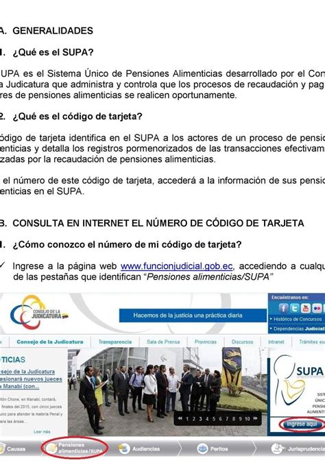 Consulta Supa Y Pensiones Desde Tu Celular Gu A Ecuador