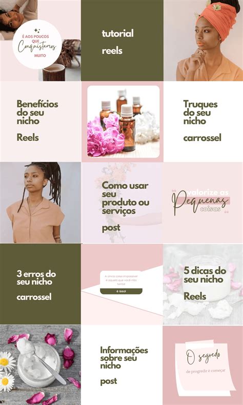 Como Fazer Um Feed Organizado No Canva Organizador Gratuito Para Você