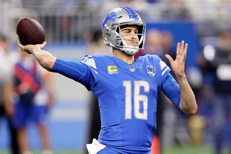 Jared Goff Leads Lions To First Playoff Win In Years Over