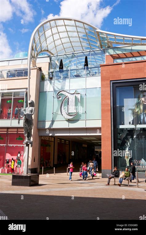 Trinity Leeds, shopping and leisure centre, Briggate entrance. West ...