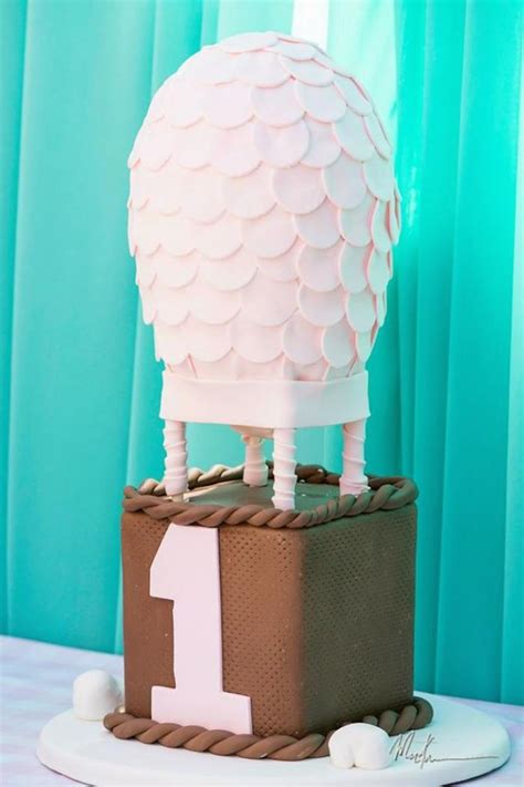 Kara S Party Ideas Shabby Chic Hot Air Balloon St Birthday Party Kara S Party Ideas