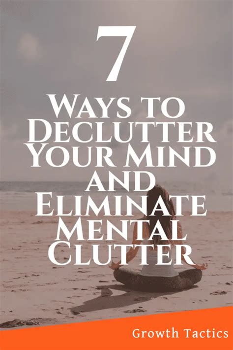 Ways To Declutter Your Mind And Eliminate Mental Clutter