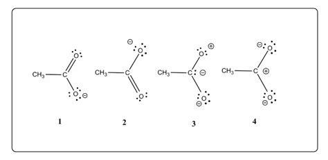 Acetate Lewis Structure