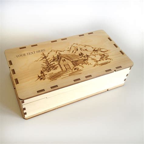 Wooden Box From Cedar 7 Laser Cut Wood Box Wooden Box