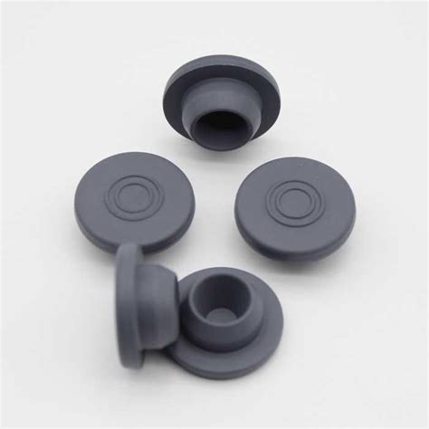 Superior Grade Medical Antibiotic Butyl Rubber Stopper Grey Color For