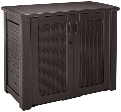 Buy Rubbermaid Patio Chic Resin Weather Resistant Outdoor Storage Deck