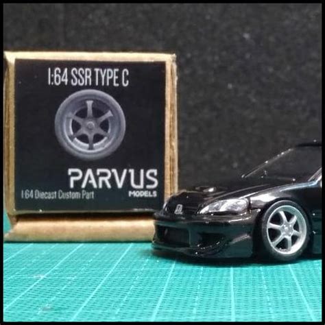 Jual Parvus Models Ban Karet Ssr Type C Custom Hot Wheels Tomica Silver Shopee Indonesia
