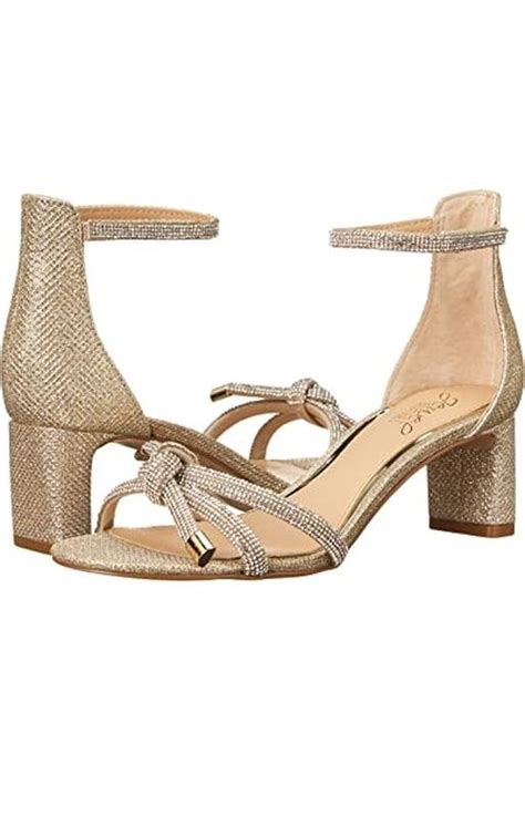 Badgley mischka оригинал золотистые свадебные босоножки украшены ...
