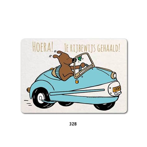 Hoera Rijbewijs Gehaald Geronimo Cards