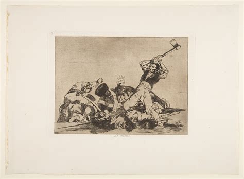 Goya Francisco De Goya Y Lucientes Plate 3 From The Disasters Of