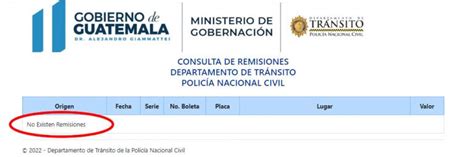 Multas PNC 2025 Portal de Tránsito Guatemala