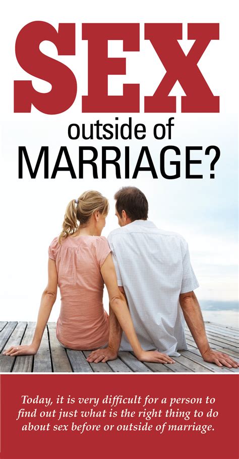 Sex Outside Of Marriage Gospel Tract